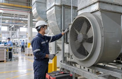 Bảo trì hệ thống thông gió nhà xưởng: Checklist quạt, ống gió và lọc