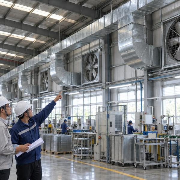 Thông gió nhà xưởng: Cách chọn giải pháp phù hợp cho từng không gian